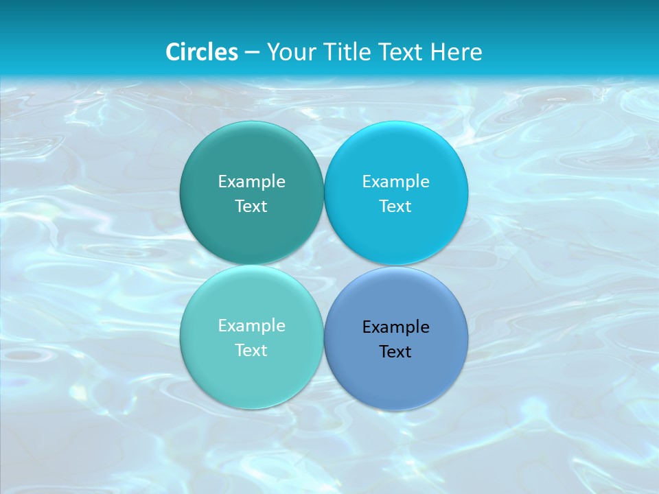 Waves Clean Background PowerPoint Template