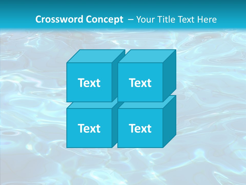Waves Clean Background PowerPoint Template