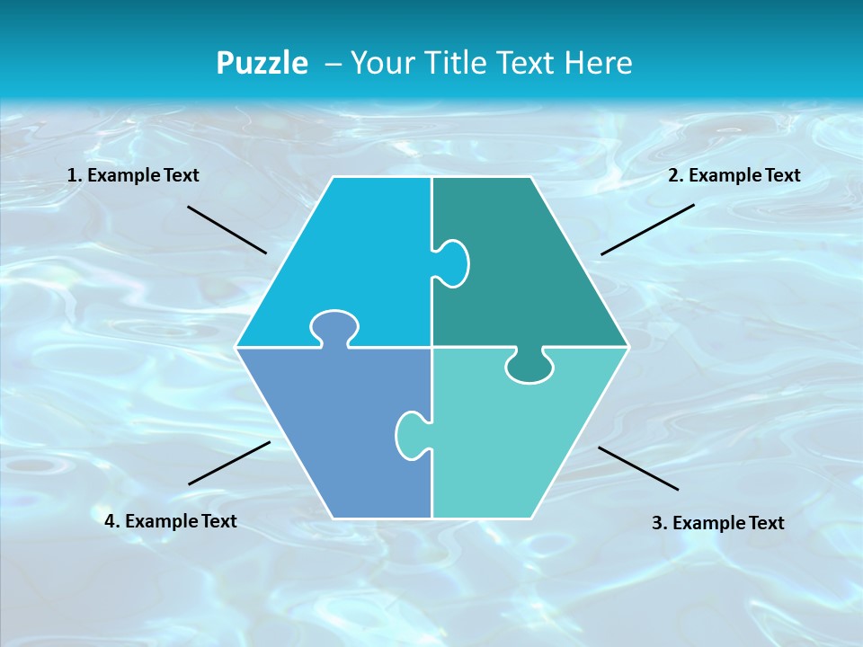 Waves Clean Background PowerPoint Template