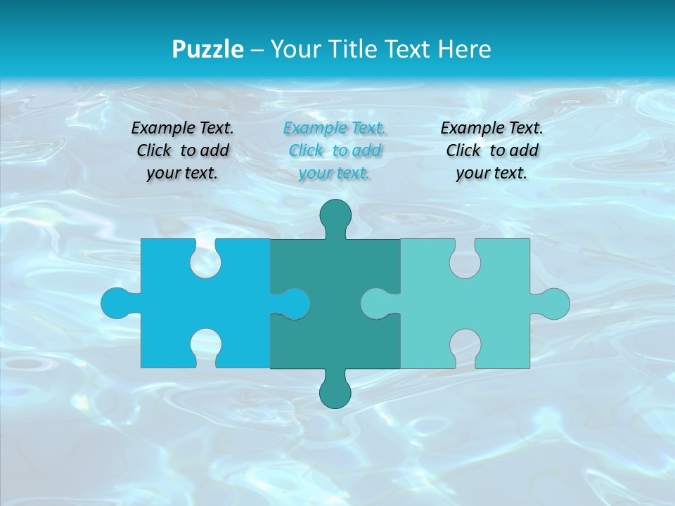 Waves Clean Background PowerPoint Template