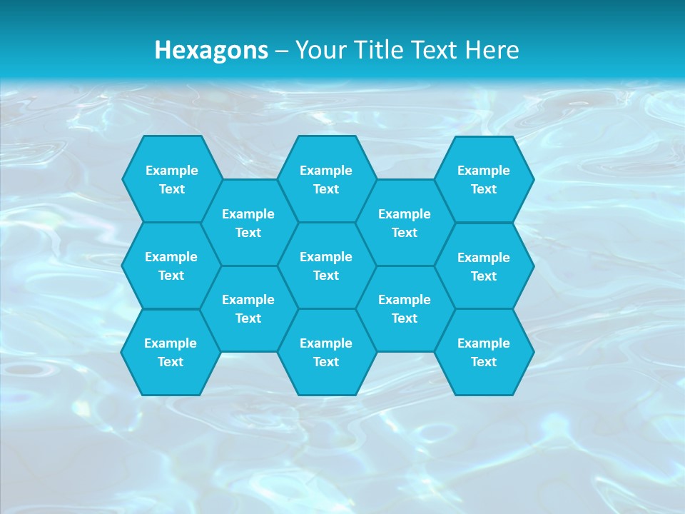 Waves Clean Background PowerPoint Template