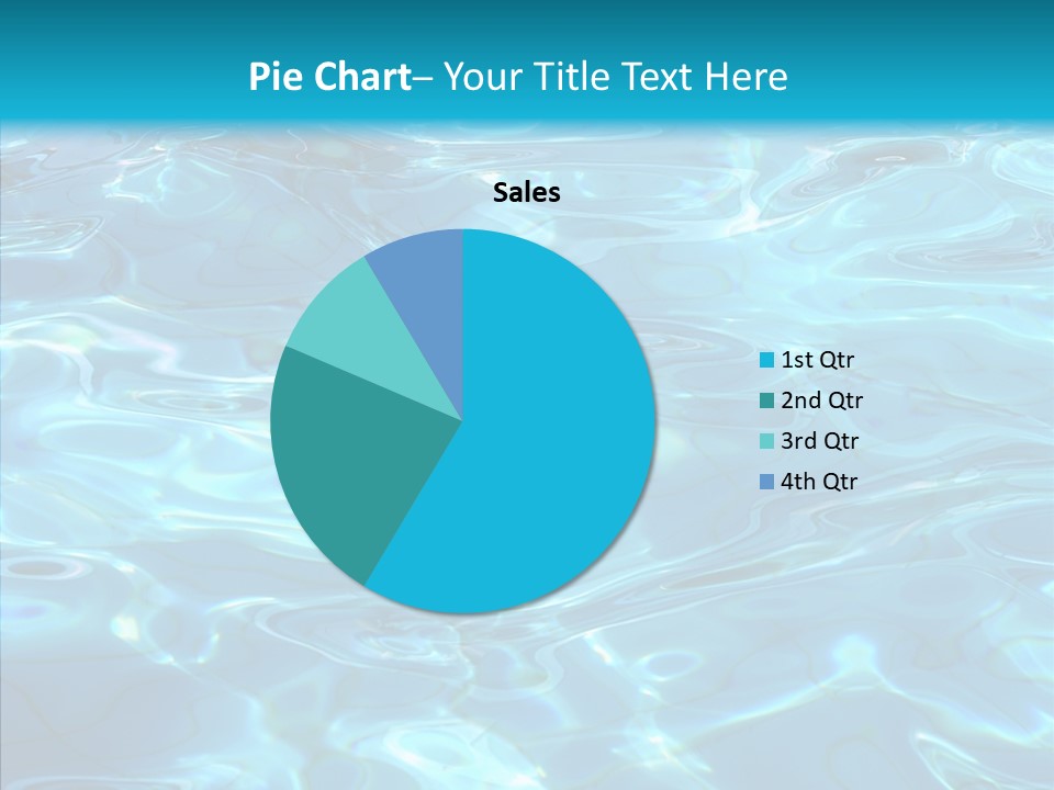 Waves Clean Background PowerPoint Template