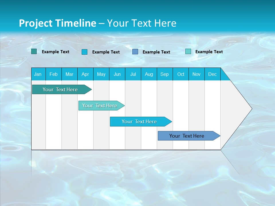 Waves Clean Background PowerPoint Template