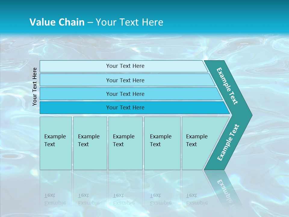 Waves Clean Background PowerPoint Template