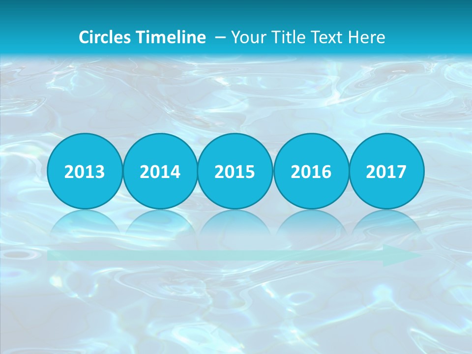 Waves Clean Background PowerPoint Template