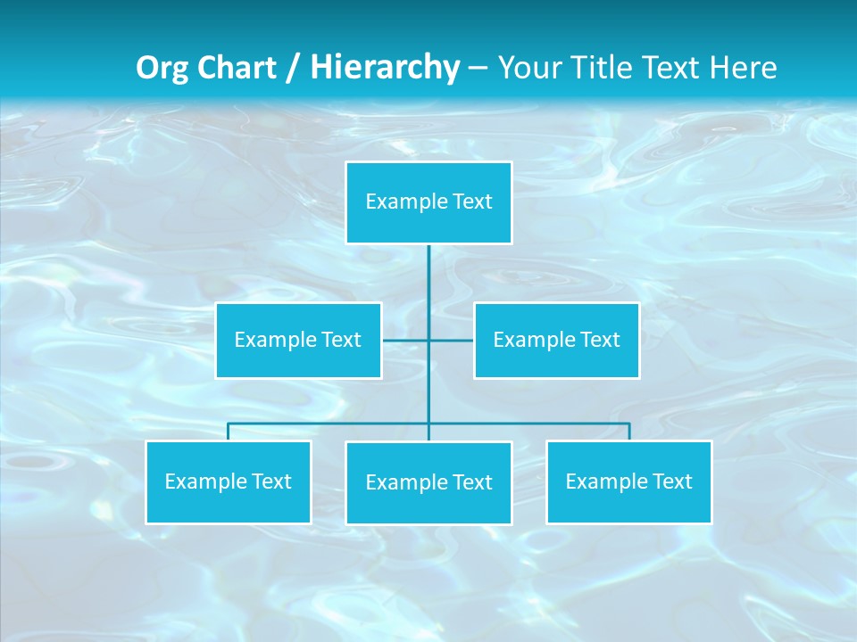 Waves Clean Background PowerPoint Template