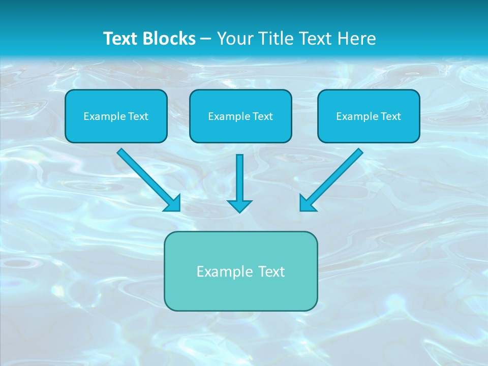 Waves Clean Background PowerPoint Template