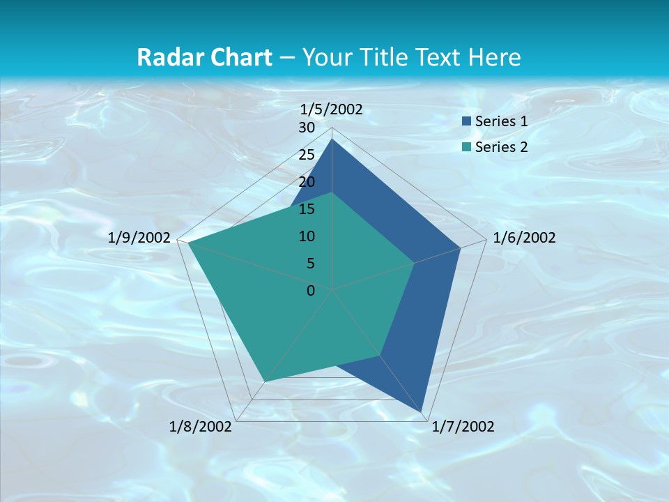 Waves Clean Background PowerPoint Template