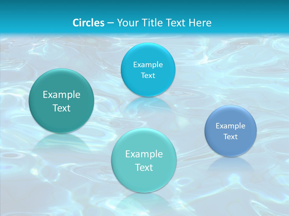 Waves Clean Background PowerPoint Template