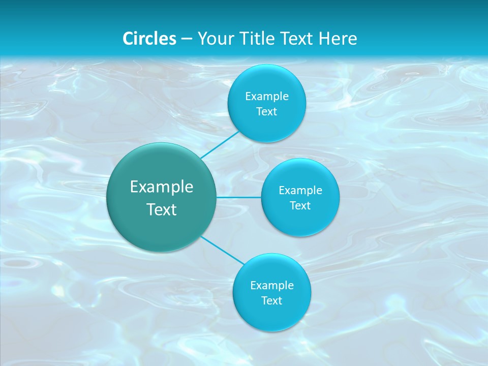 Waves Clean Background PowerPoint Template