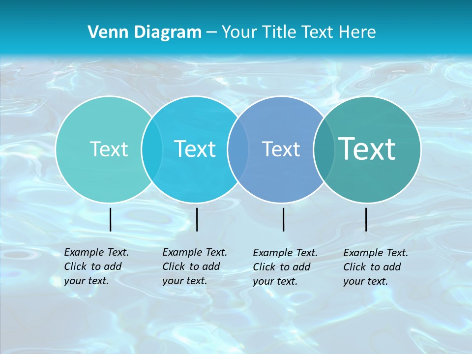 Waves Clean Background PowerPoint Template