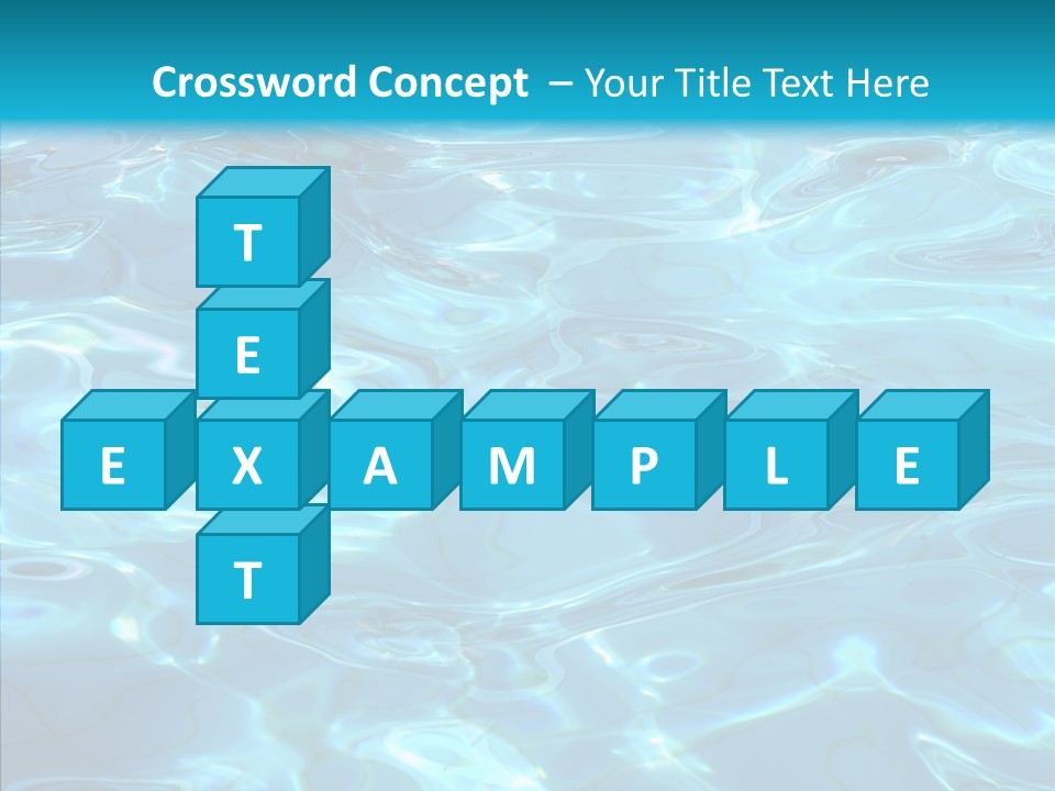 Waves Clean Background PowerPoint Template