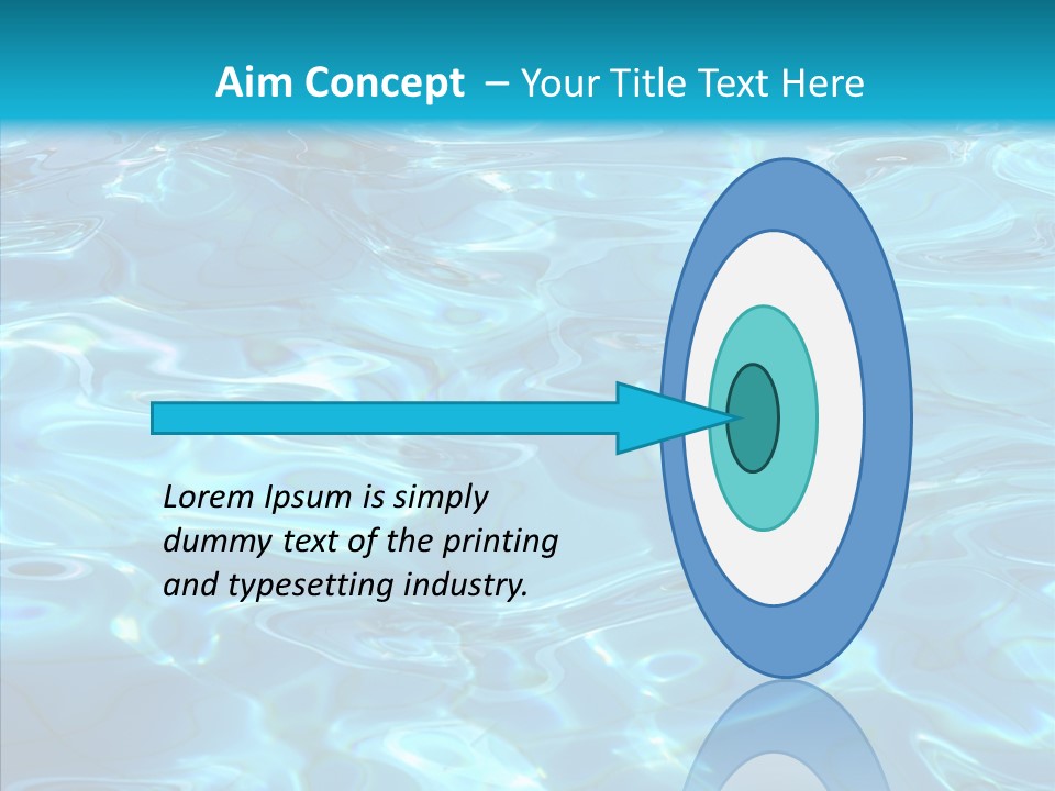 Waves Clean Background PowerPoint Template