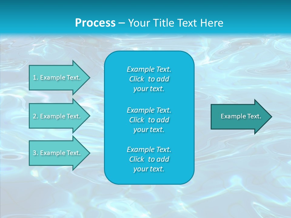 Waves Clean Background PowerPoint Template