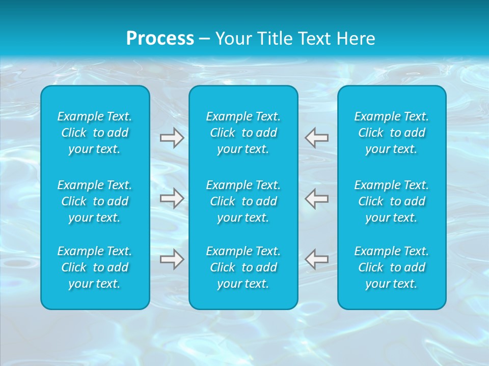 Waves Clean Background PowerPoint Template