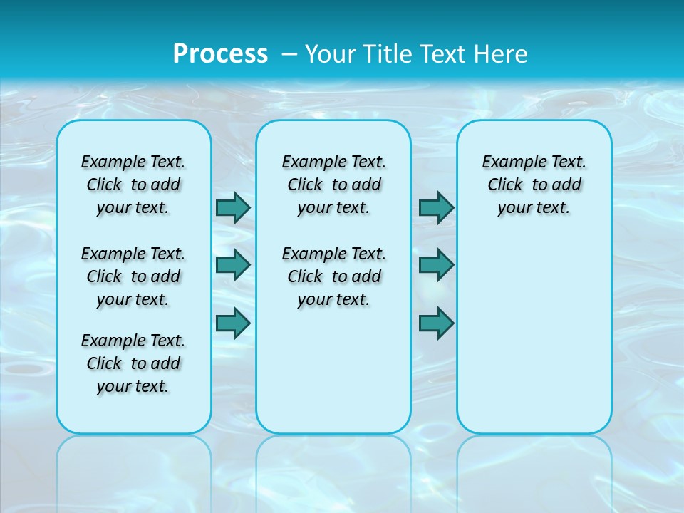 Waves Clean Background PowerPoint Template
