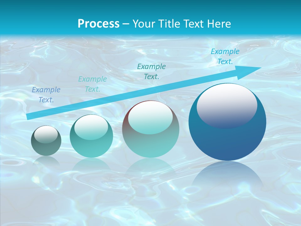 Waves Clean Background PowerPoint Template