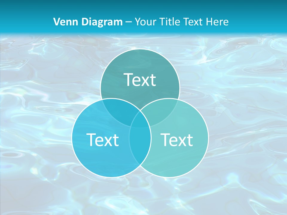 Waves Clean Background PowerPoint Template