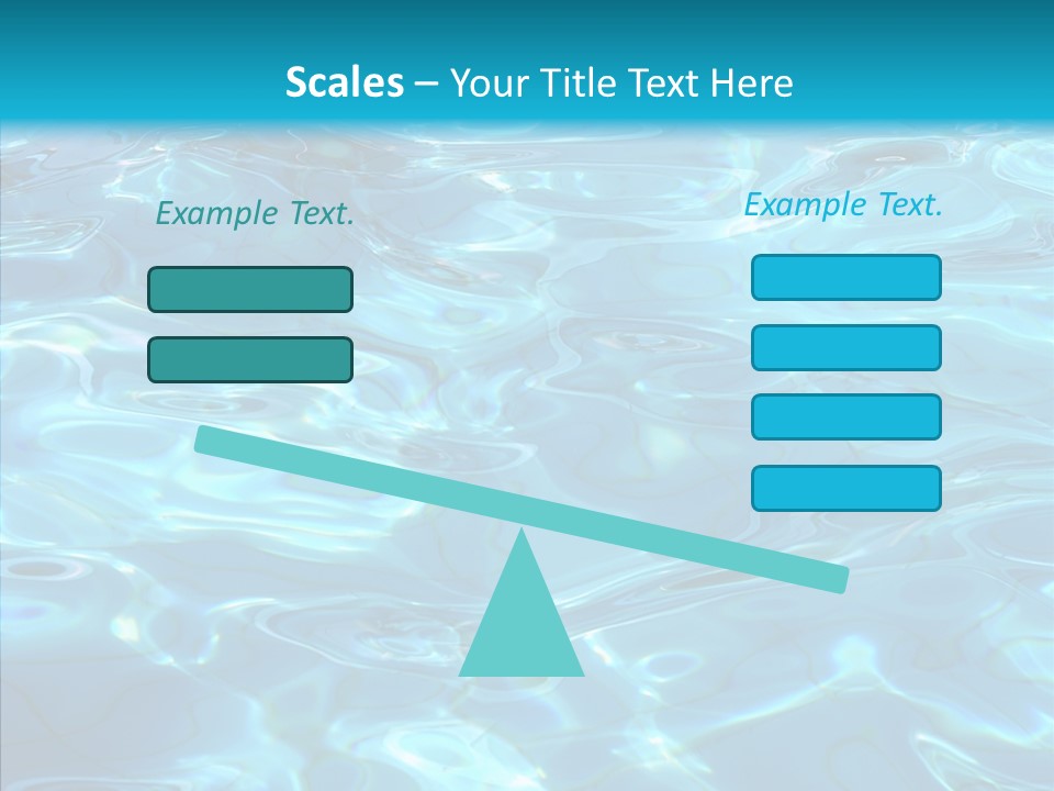 Waves Clean Background PowerPoint Template