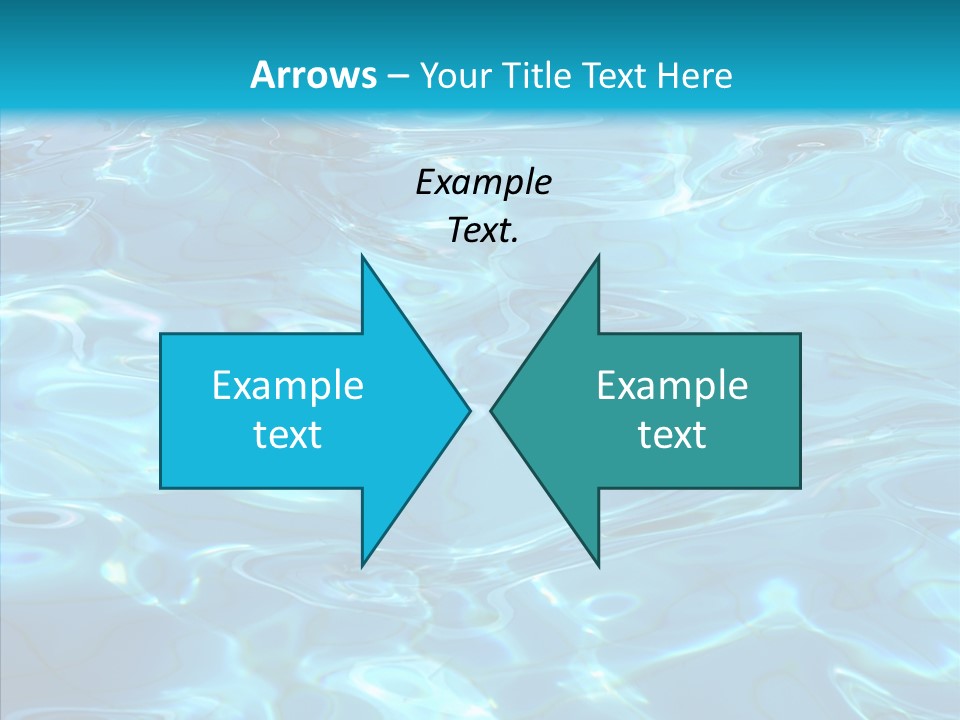 Waves Clean Background PowerPoint Template