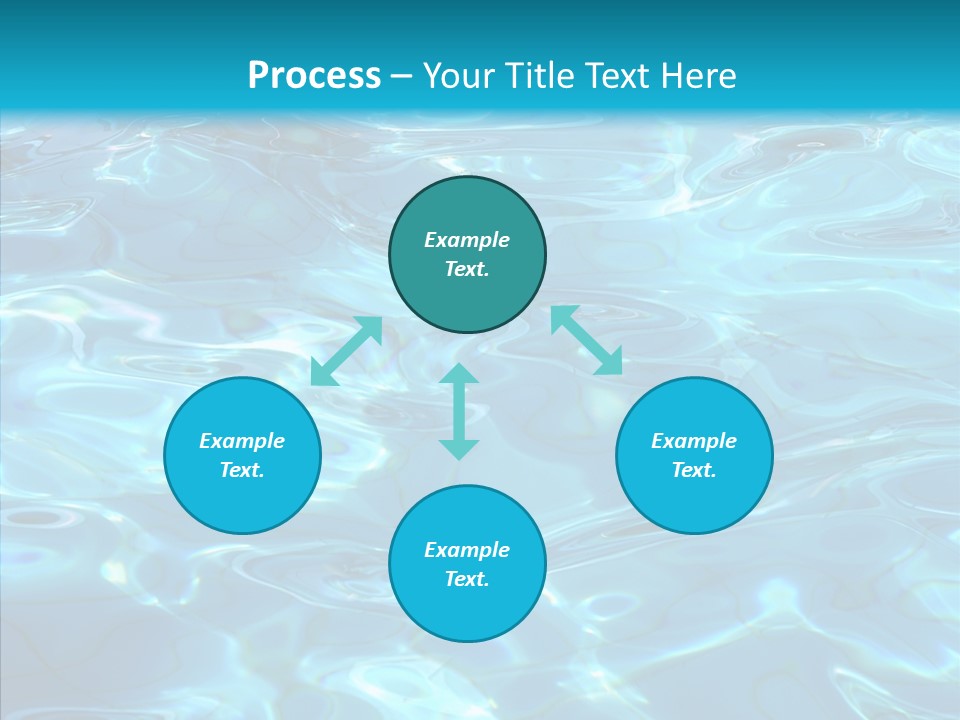 Waves Clean Background PowerPoint Template