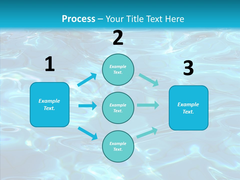 Waves Clean Background PowerPoint Template