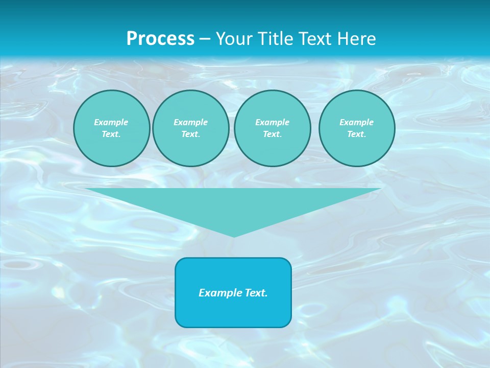 Waves Clean Background PowerPoint Template