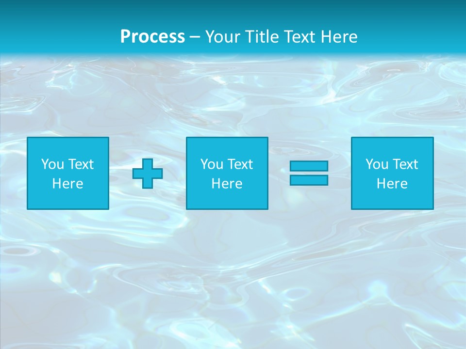 Waves Clean Background PowerPoint Template