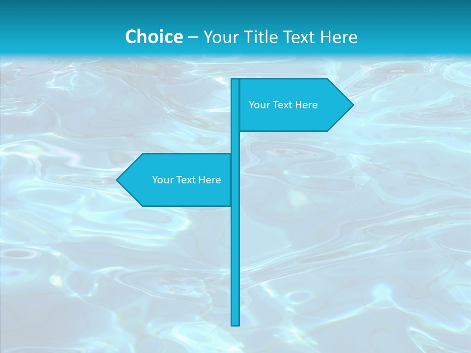 Waves Clean Background PowerPoint Template