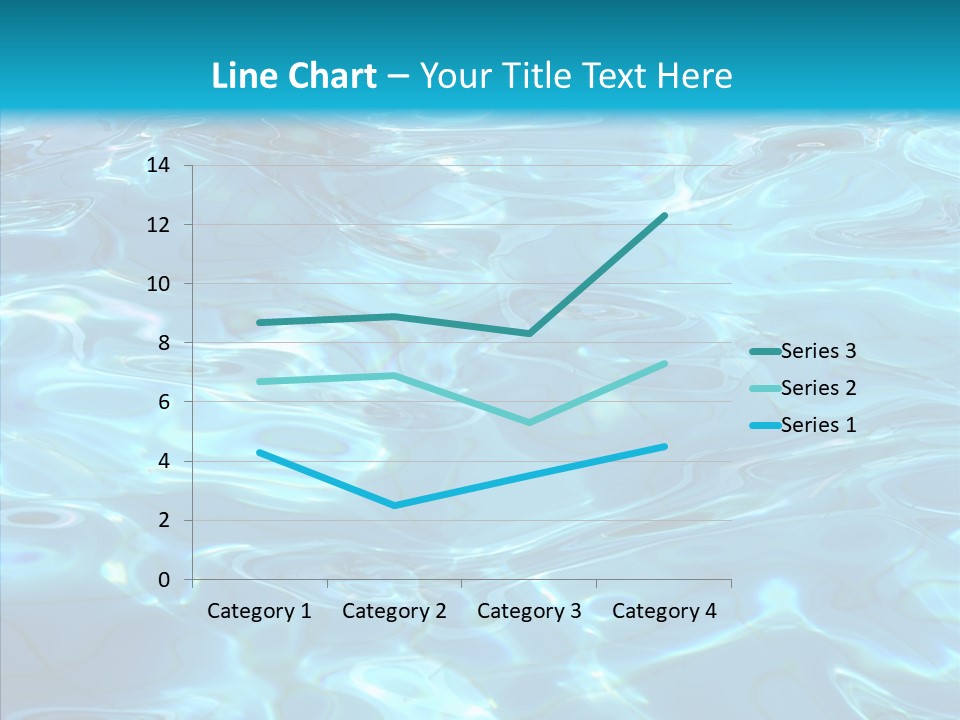 Waves Clean Background PowerPoint Template