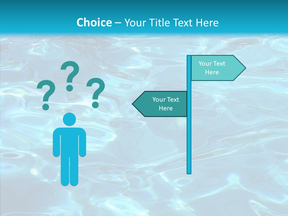Waves Clean Background PowerPoint Template