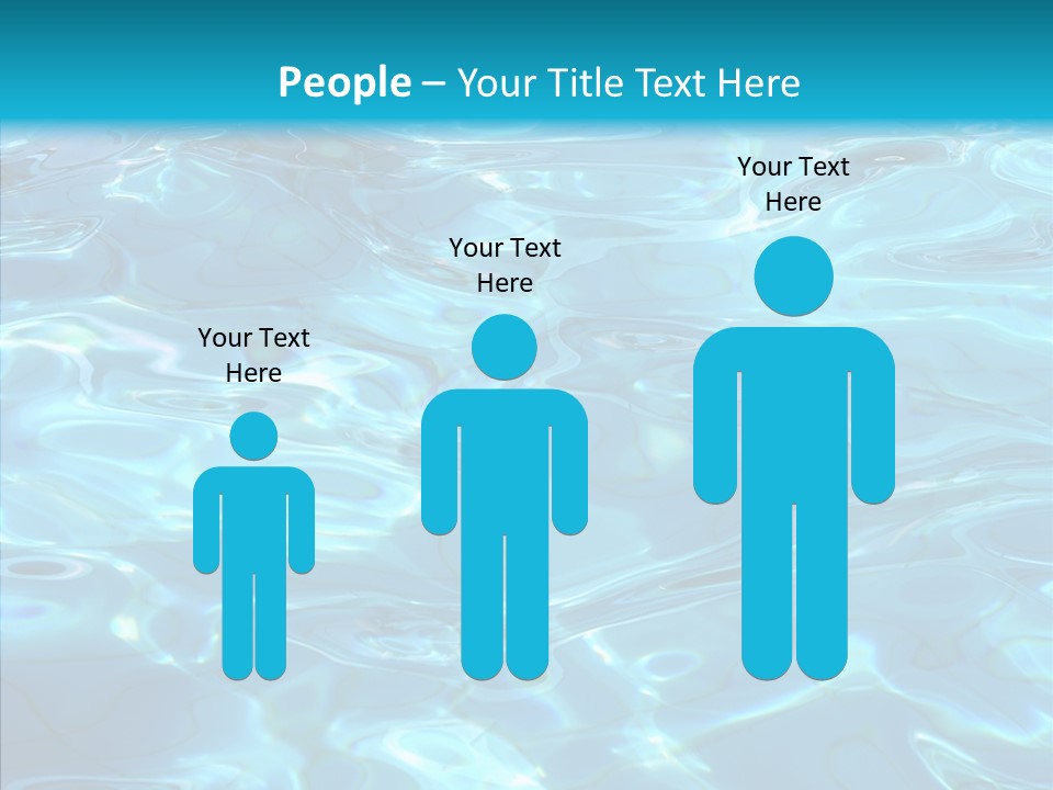 Waves Clean Background PowerPoint Template