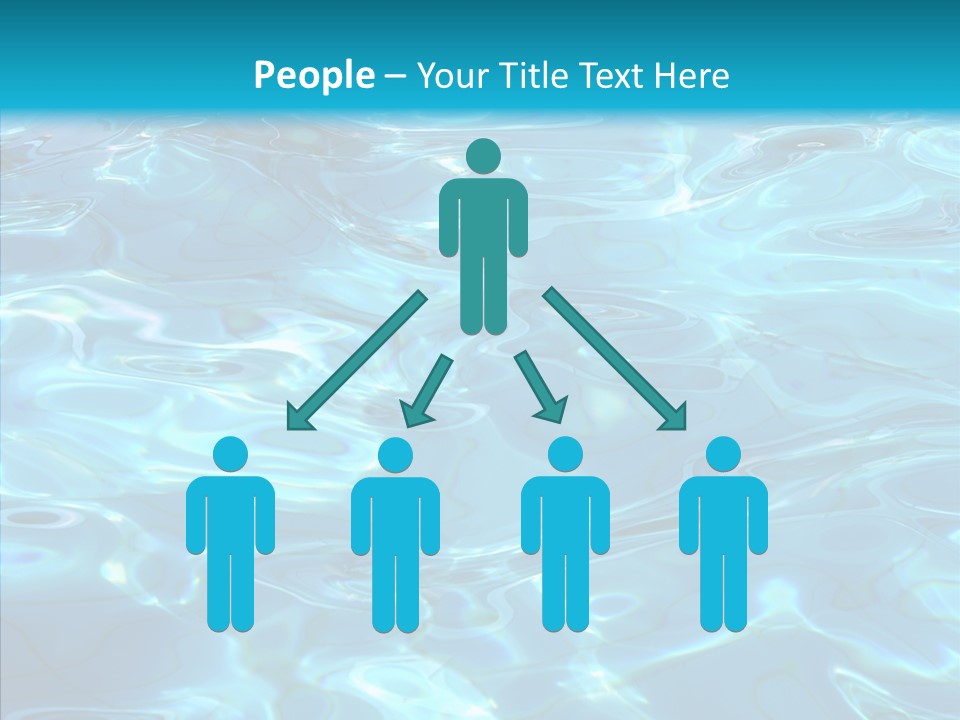 Waves Clean Background PowerPoint Template