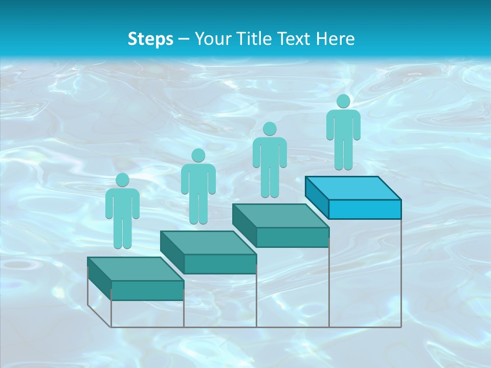 Waves Clean Background PowerPoint Template