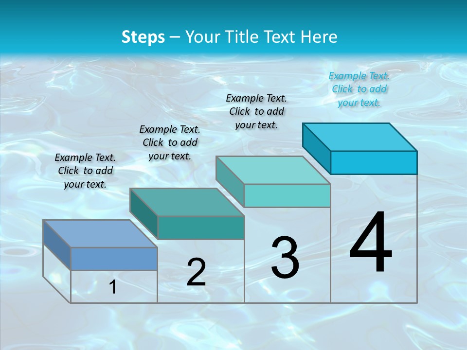 Waves Clean Background PowerPoint Template