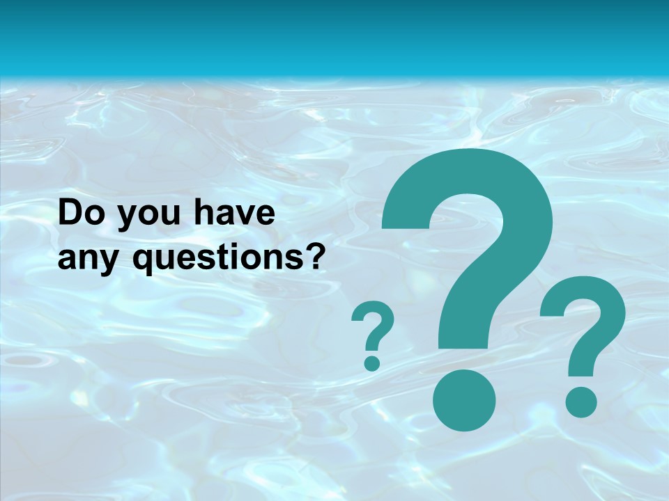 Waves Clean Background PowerPoint Template