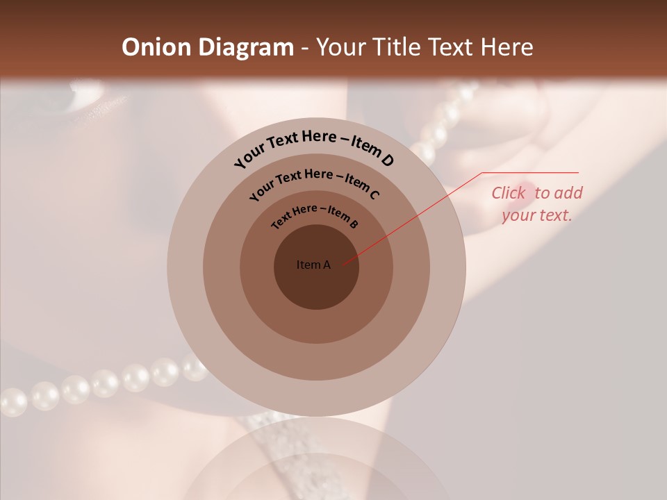 Flirt Red Beauty PowerPoint Template