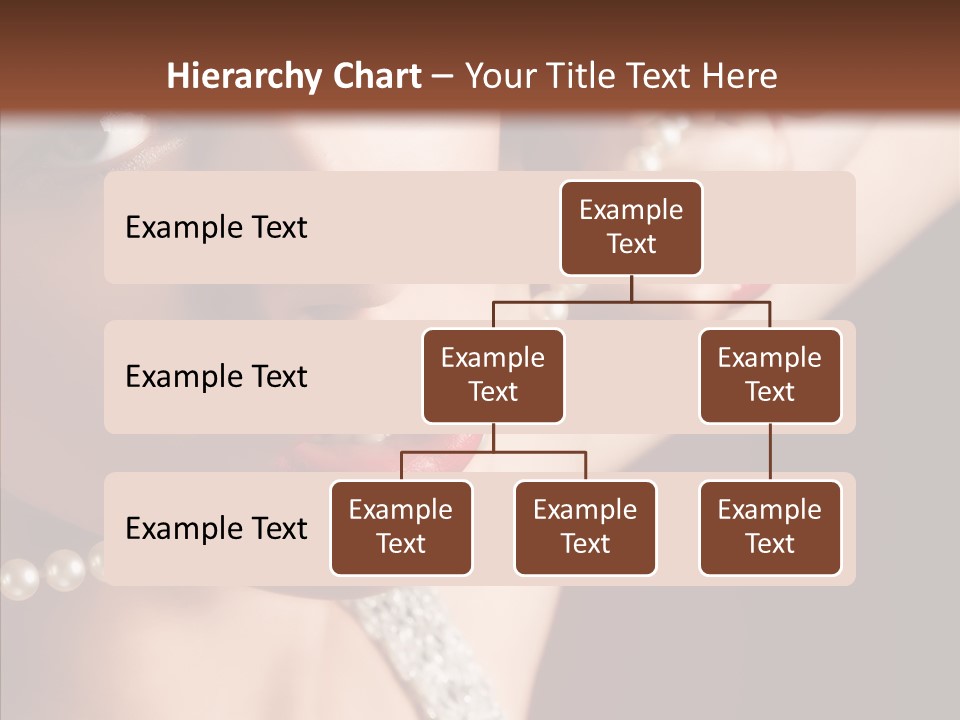 Flirt Red Beauty PowerPoint Template