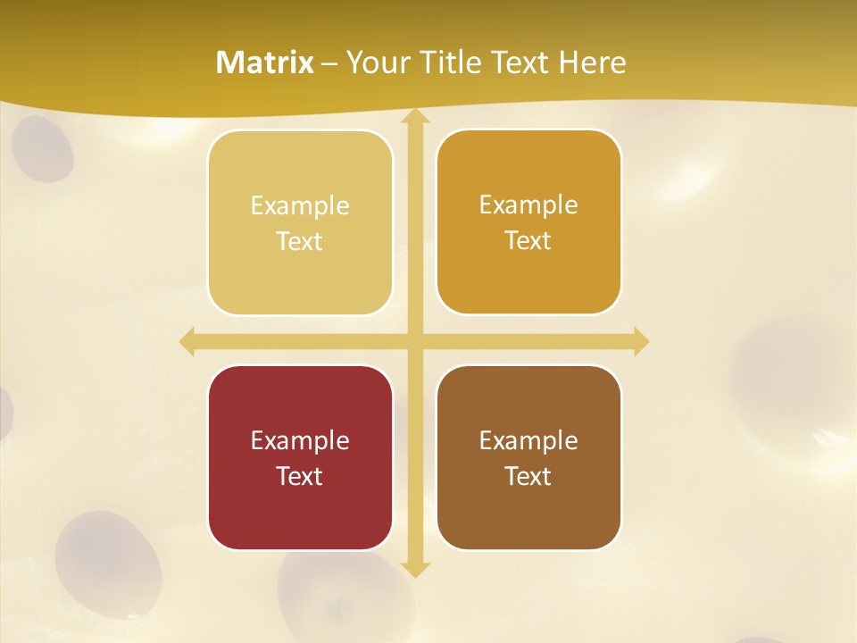 Close Up Food Snack PowerPoint Template