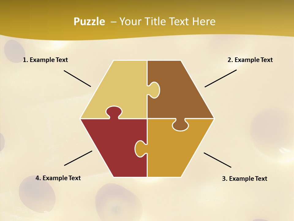 Close Up Food Snack PowerPoint Template