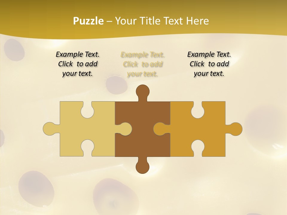 Close Up Food Snack PowerPoint Template