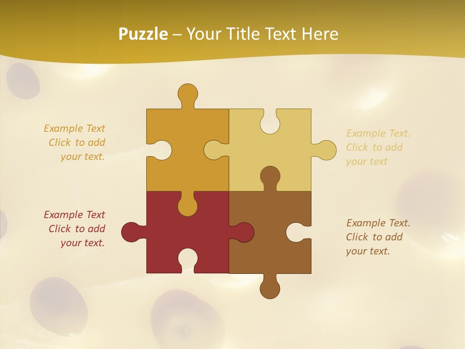 Close Up Food Snack PowerPoint Template