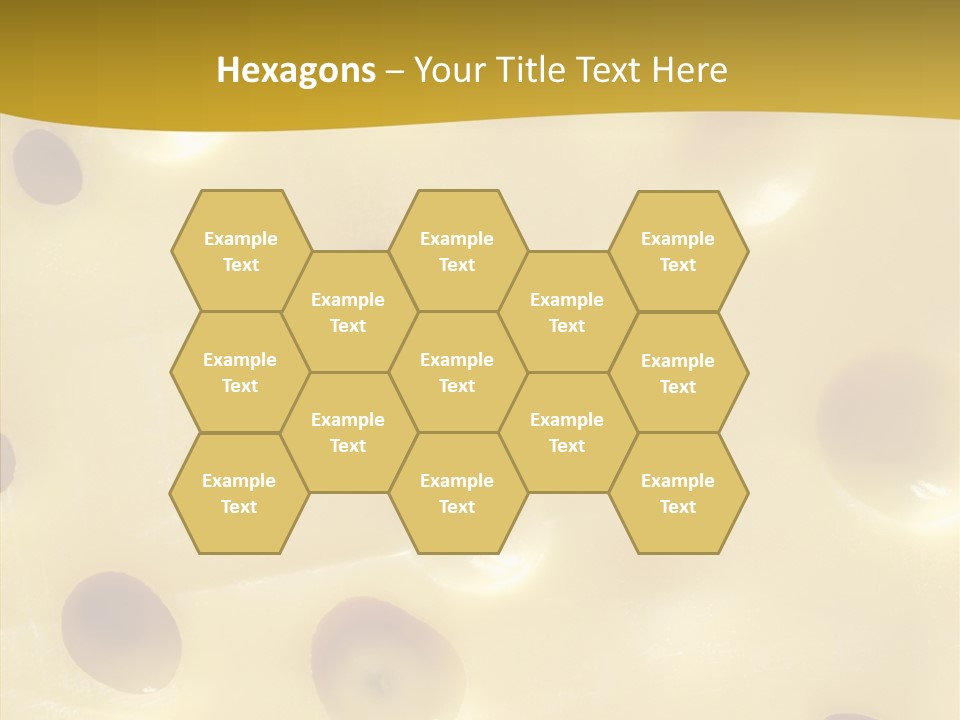 Close Up Food Snack PowerPoint Template