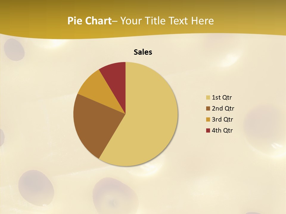 Close Up Food Snack PowerPoint Template