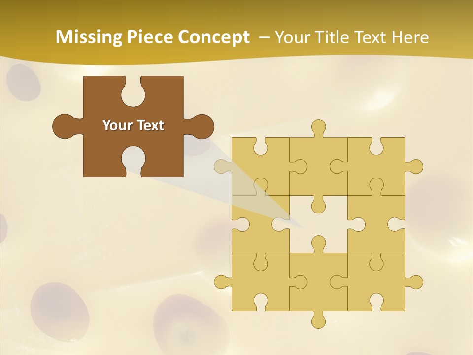 Close Up Food Snack PowerPoint Template