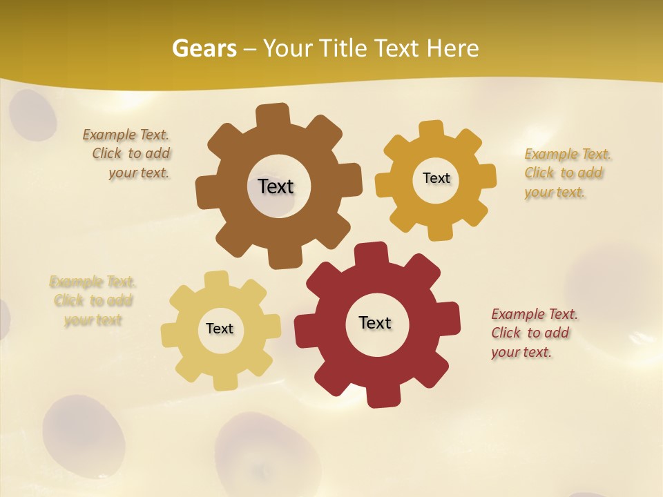 Close Up Food Snack PowerPoint Template
