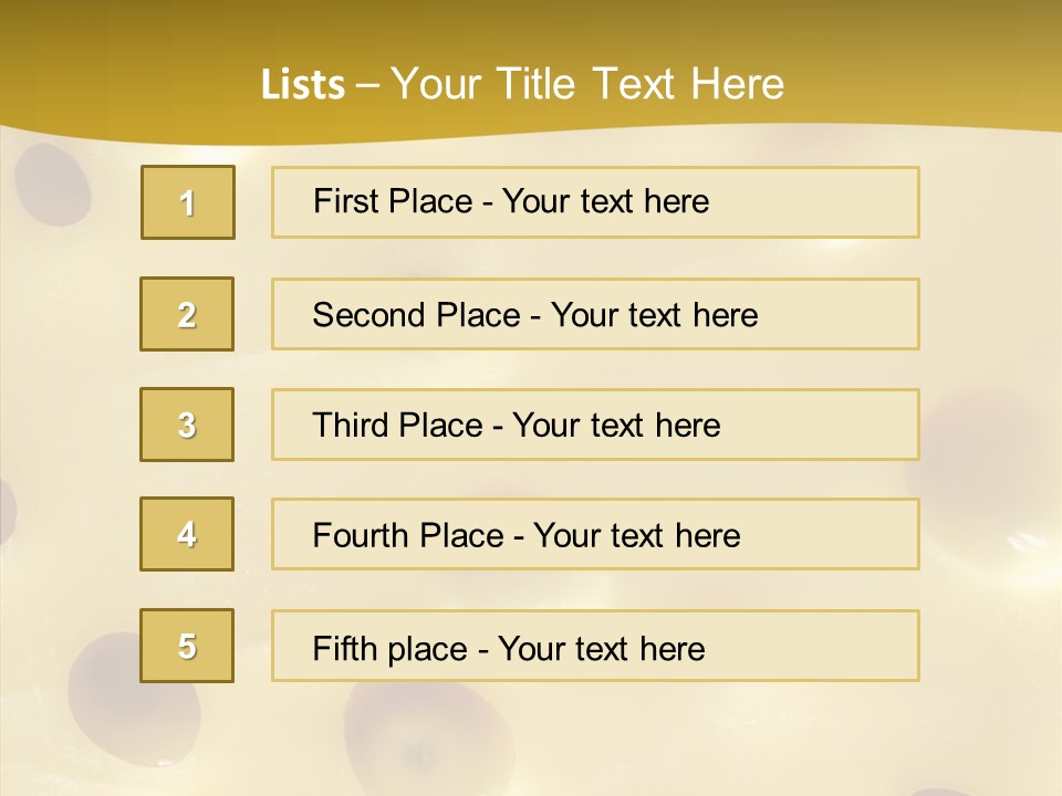 Close Up Food Snack PowerPoint Template