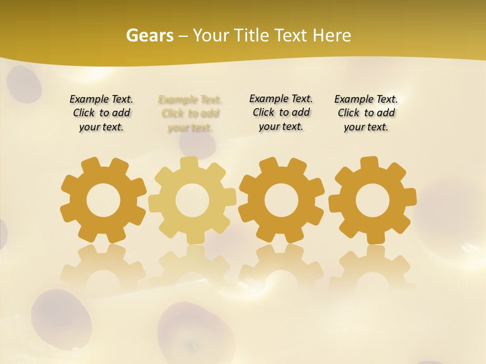 Close Up Food Snack PowerPoint Template