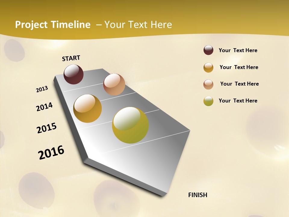 Close Up Food Snack PowerPoint Template