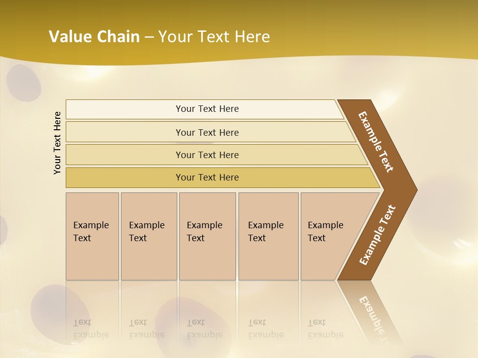 Close Up Food Snack PowerPoint Template